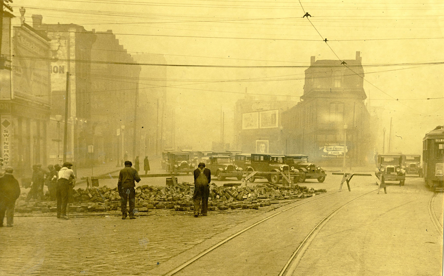 Olive in March 1928